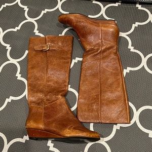 Steve Madden Intyce Leather Boots 6.5